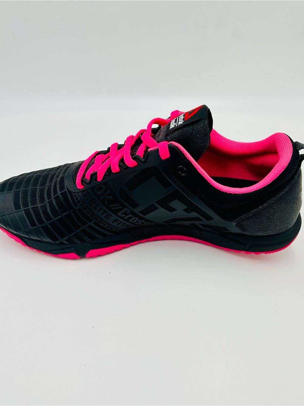 Reebok shoes CrossFit Sprint TR trainers workout black and pink women size 9 - Picture 4 of 11